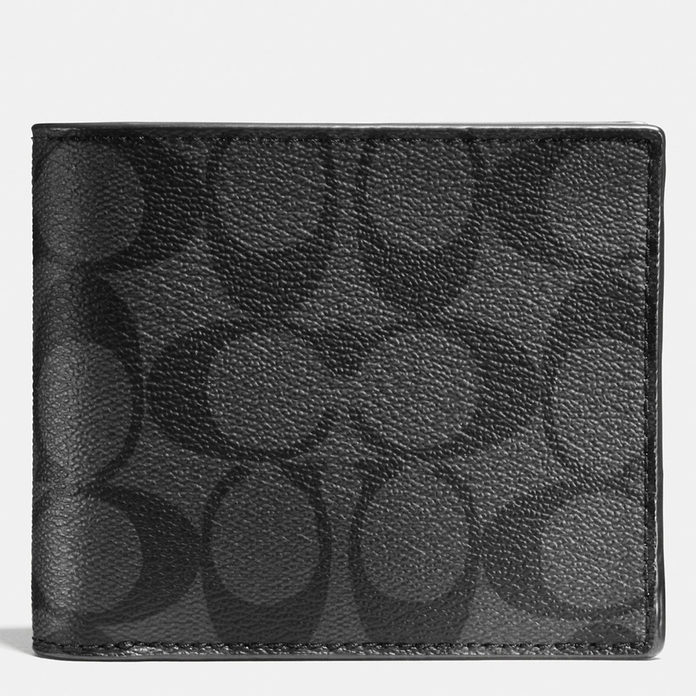 Coach 3 in 1 Wallet In Signature Canvas